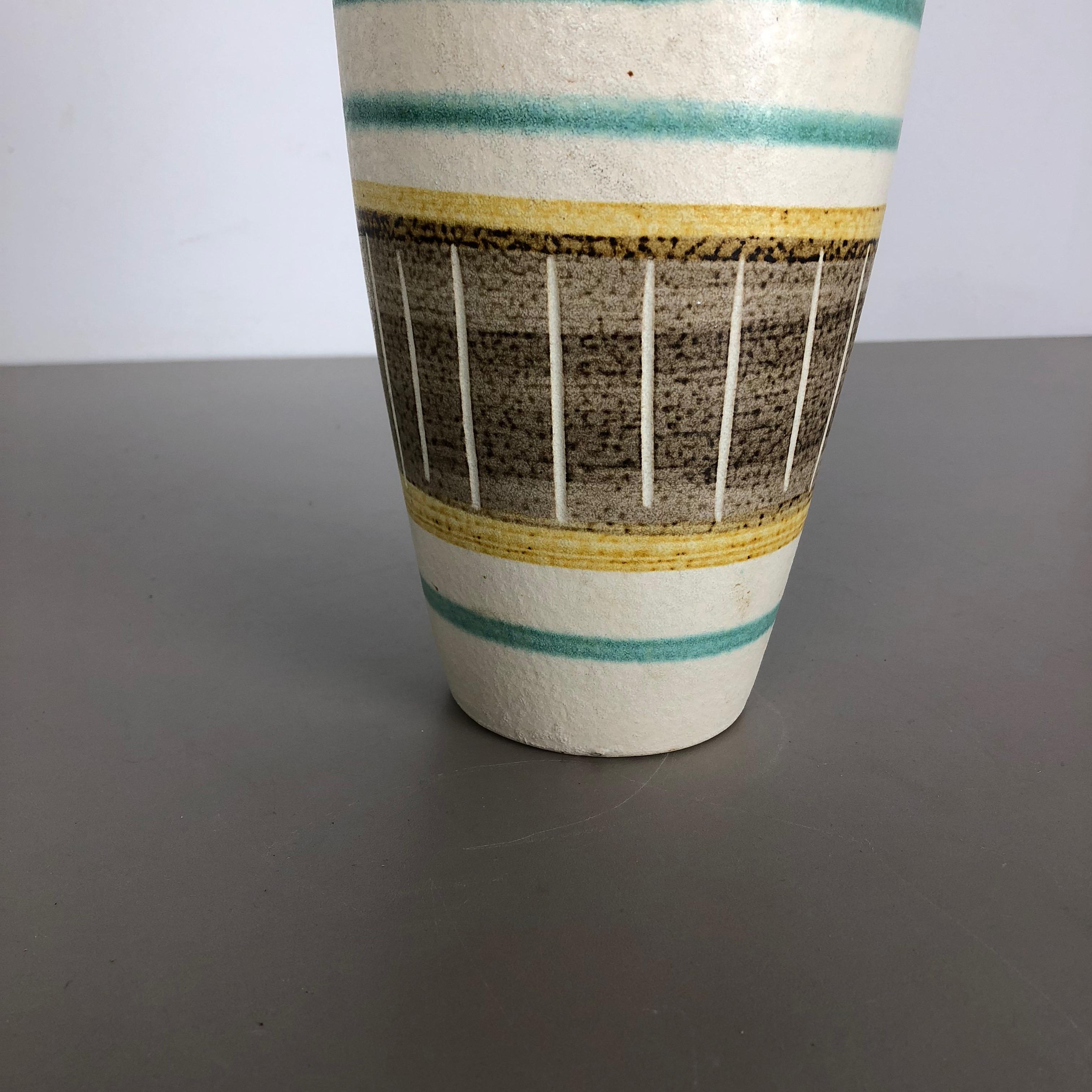 Mid-Century Modern Colorful Minimalist Pottery 