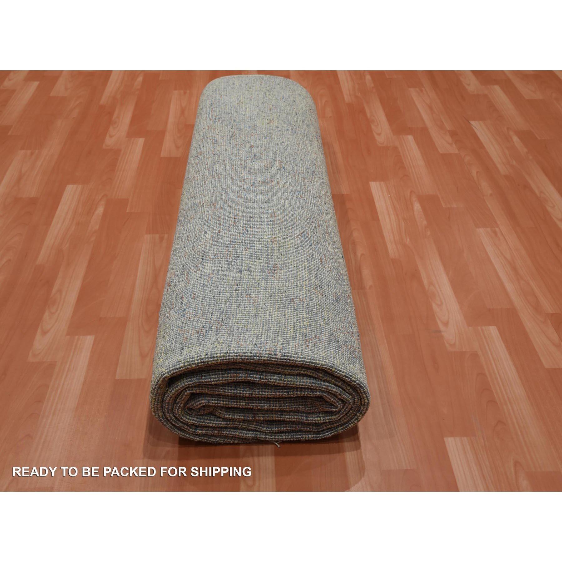 Bunte moderne Salz und Pfeffer Design weiche Wolle handgeknüpft Teppich 8'10