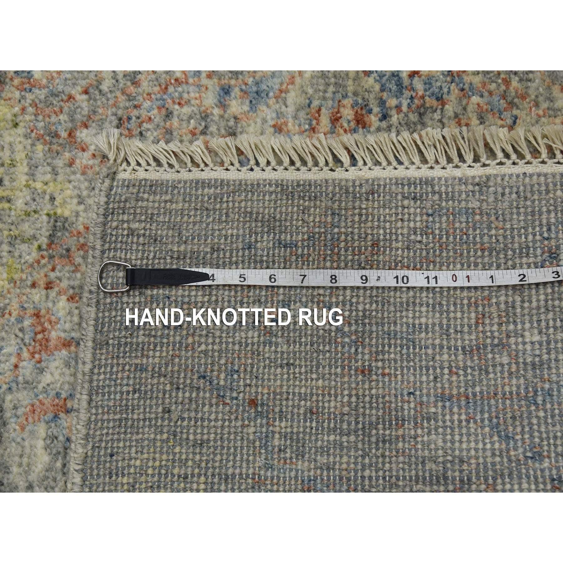 Bunte moderne Salz und Pfeffer Design weiche Wolle handgeknüpft Teppich 8'10