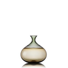 Colorful, Modernist Hand Blown Art Glass Statement Vase Collection by Vetro Vero