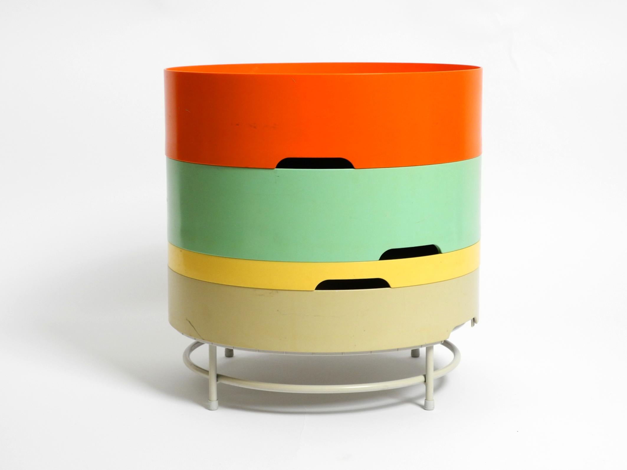 Swedish Colorful modular plastic side table from Ikea from the PS 2014 collection