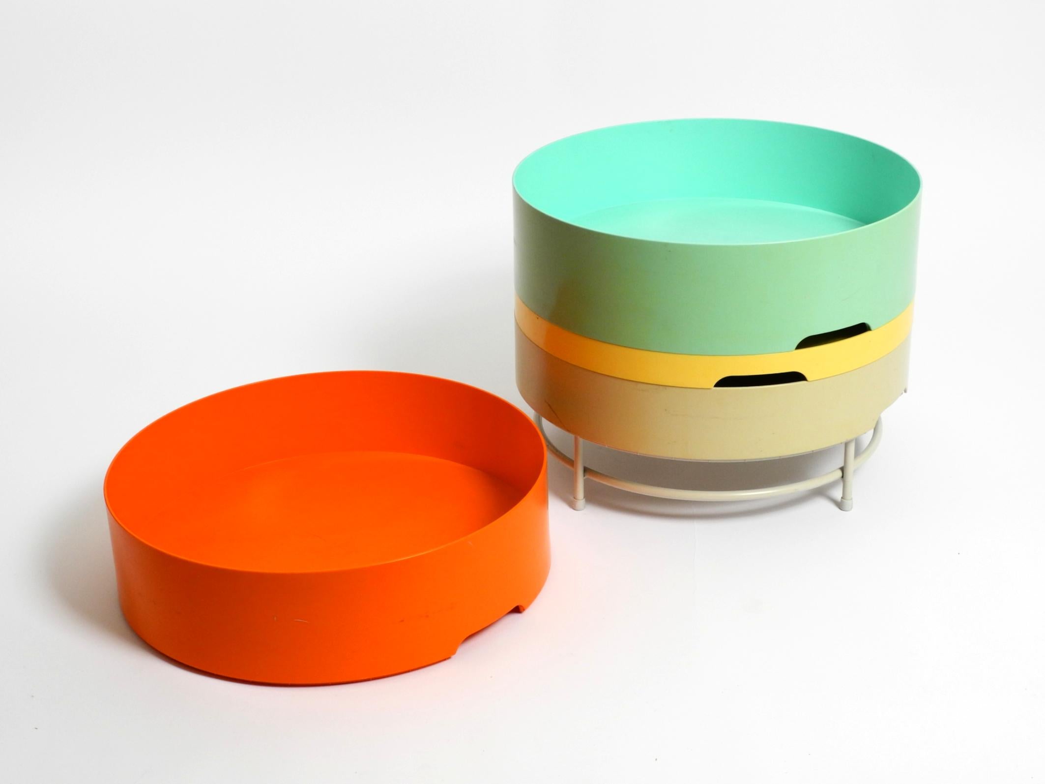 Contemporary Colorful modular plastic side table from Ikea from the PS 2014 collection