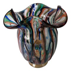 Colorful Murano Glass Vase