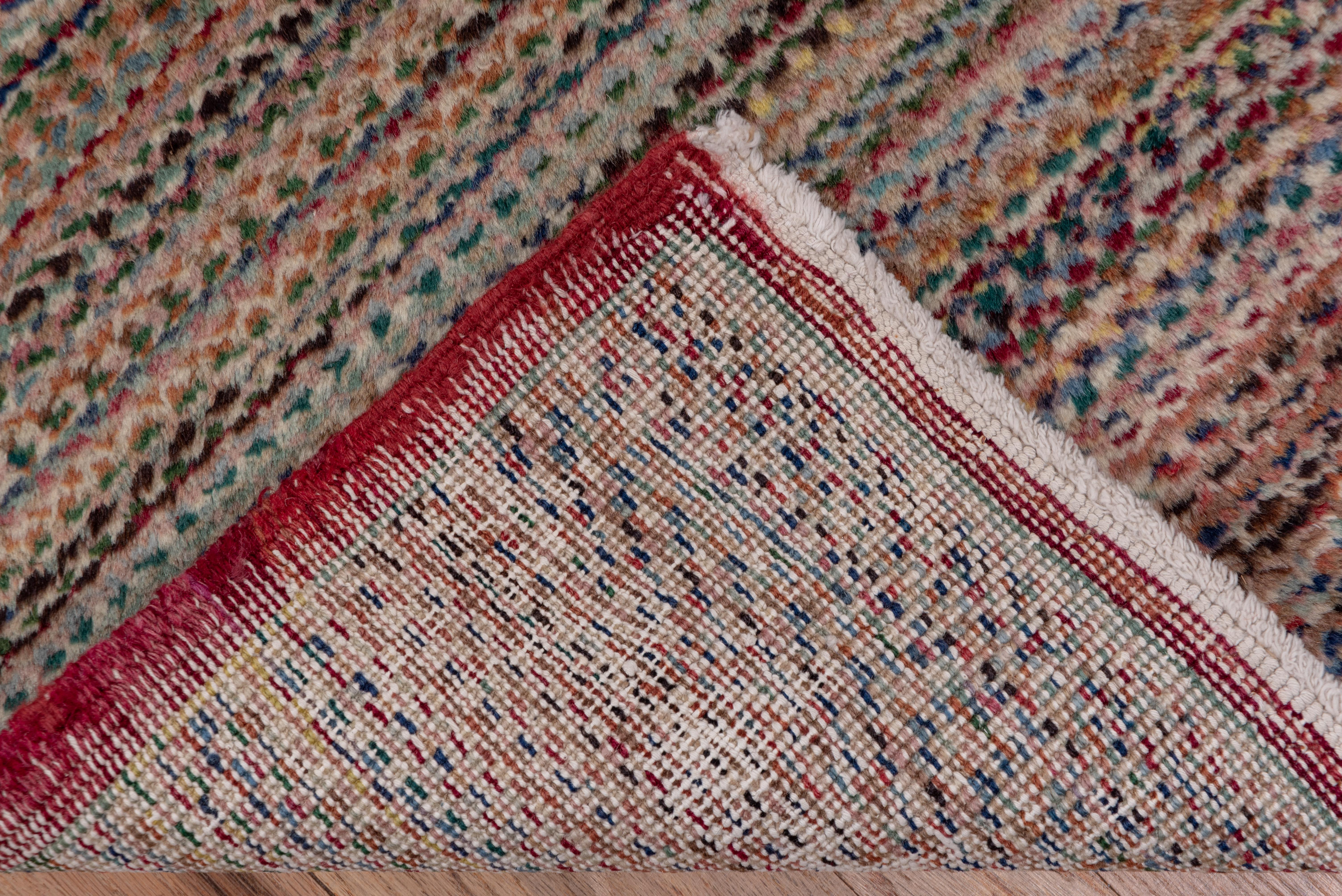 Colorful Narrow Antique Turkish Runner, Interwar Period In Good Condition In New York, NY