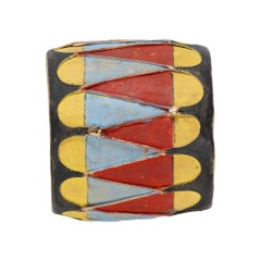 Colorful Native American Pueblo Drums