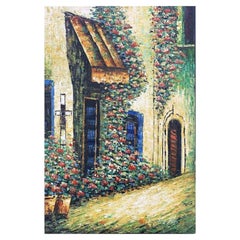 Colorful Oil Painting Signed C. PENN