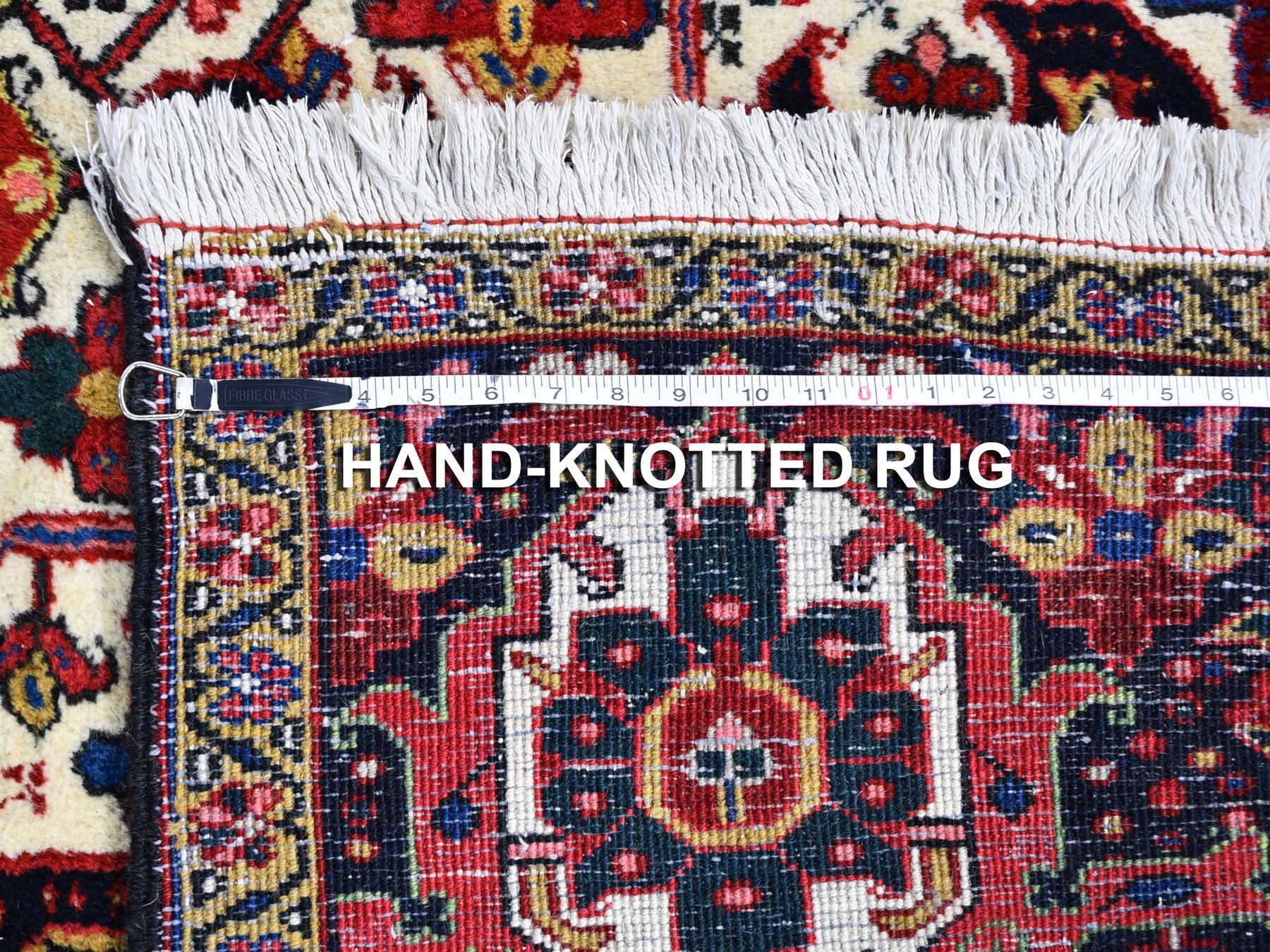 Colorful Oversized Persian Heriz, Clean, Hand Knotted Oriental Rug 5