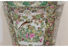 Colorful Palace Size Chinese Famille Rose Lidded Jar