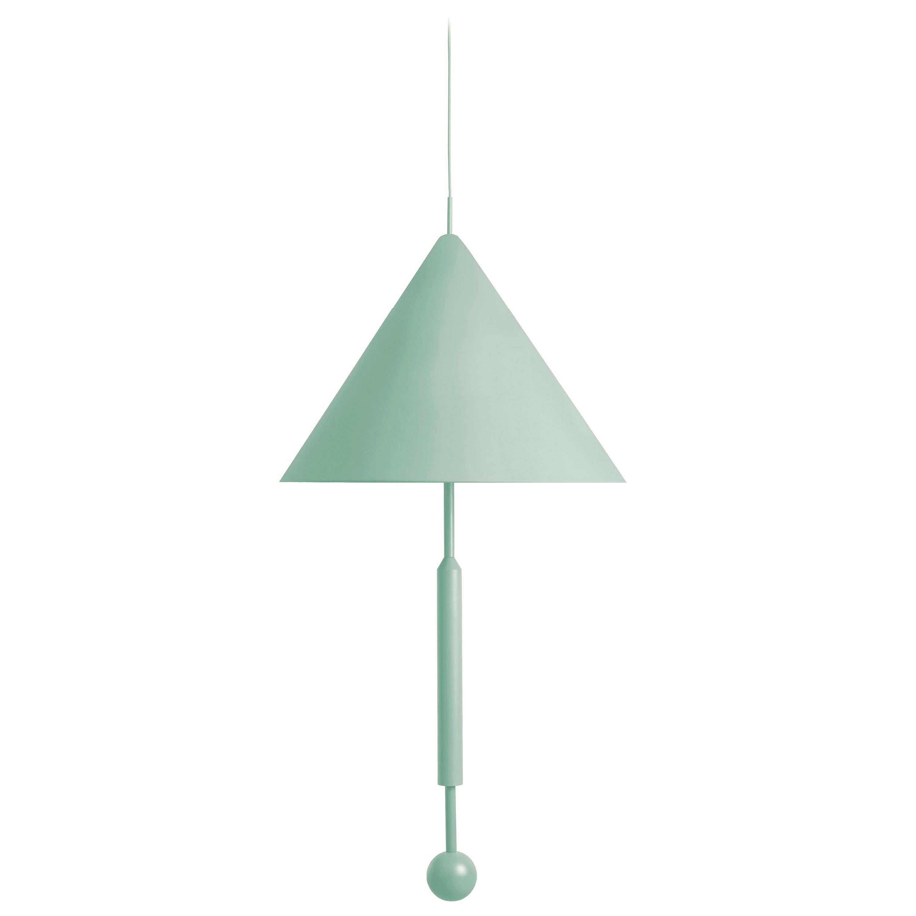 Lampe à suspension colorée de Thomas Dariel