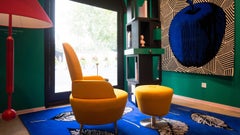 Colorful Pop Art Rug by Sophie Dariel