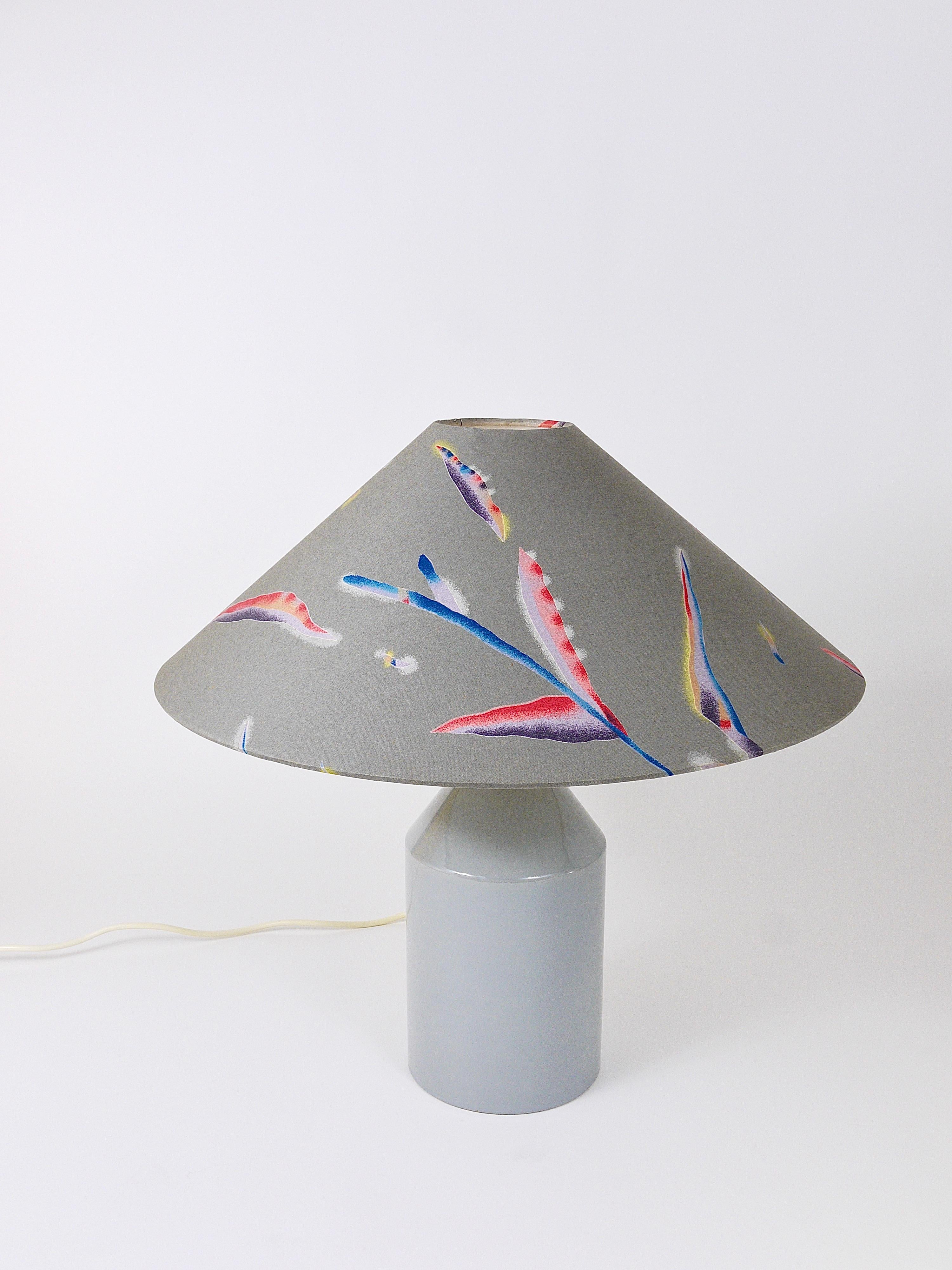 Colorful Post-Modern Table Lamp, Italy, 1980s For Sale 5