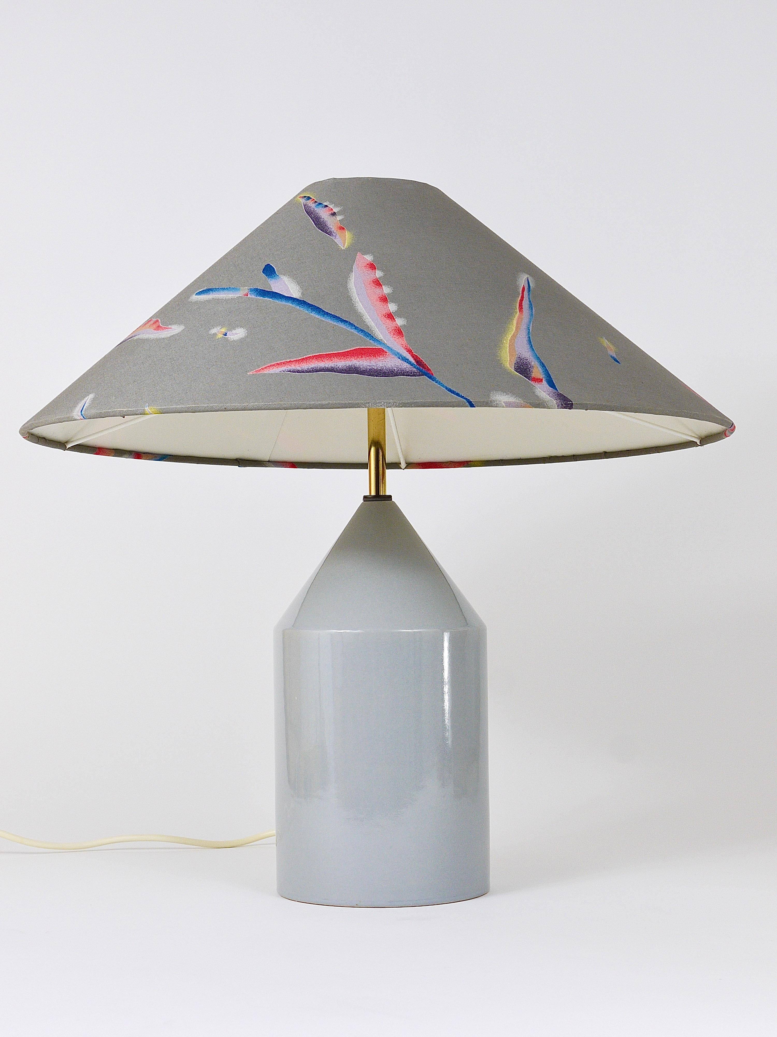 Colorful Post-Modern Table Lamp, Italy, 1980s For Sale 8