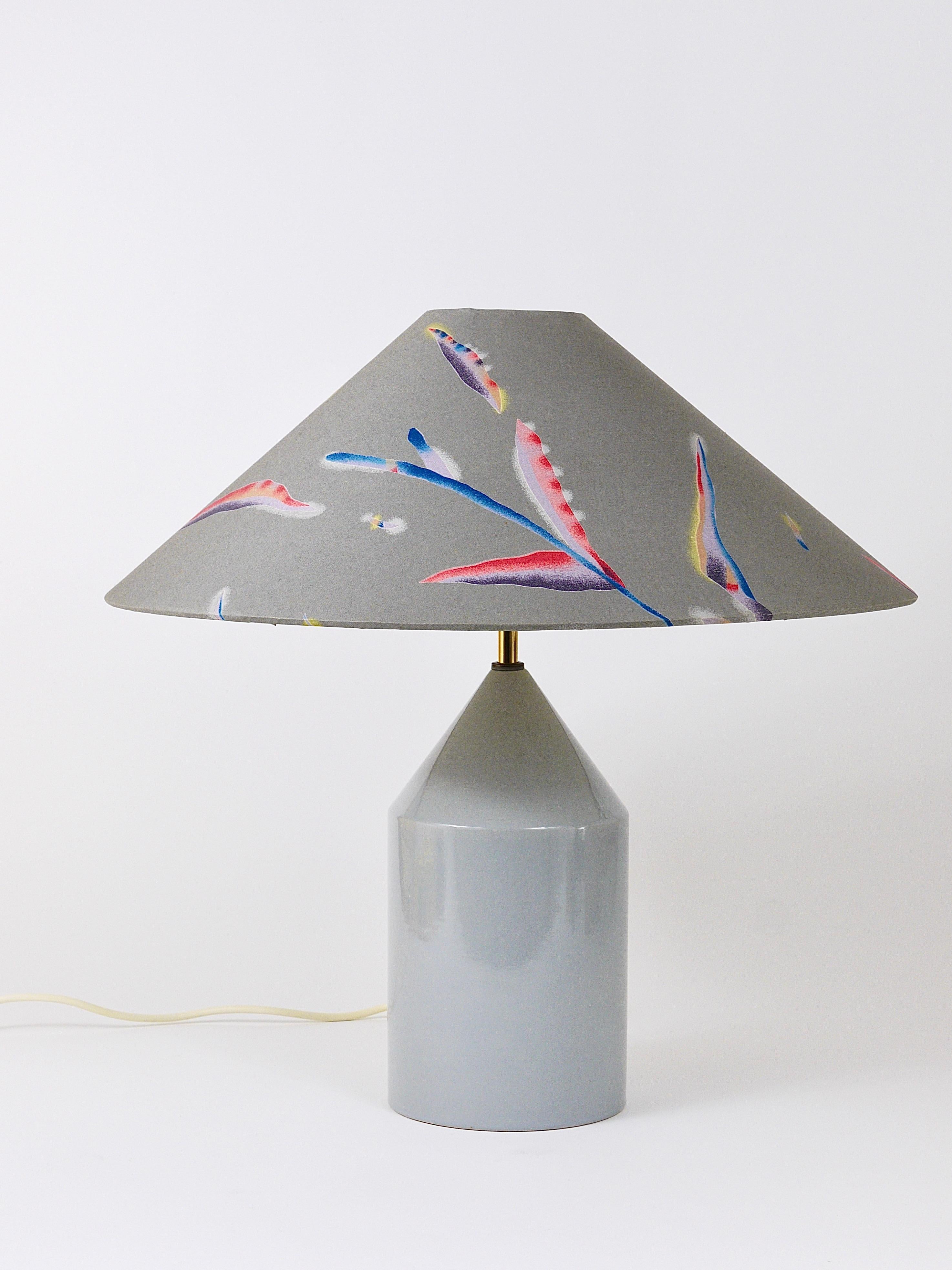 Colorful Post-Modern Table Lamp, Italy, 1980s In Good Condition For Sale In Vienna, AT