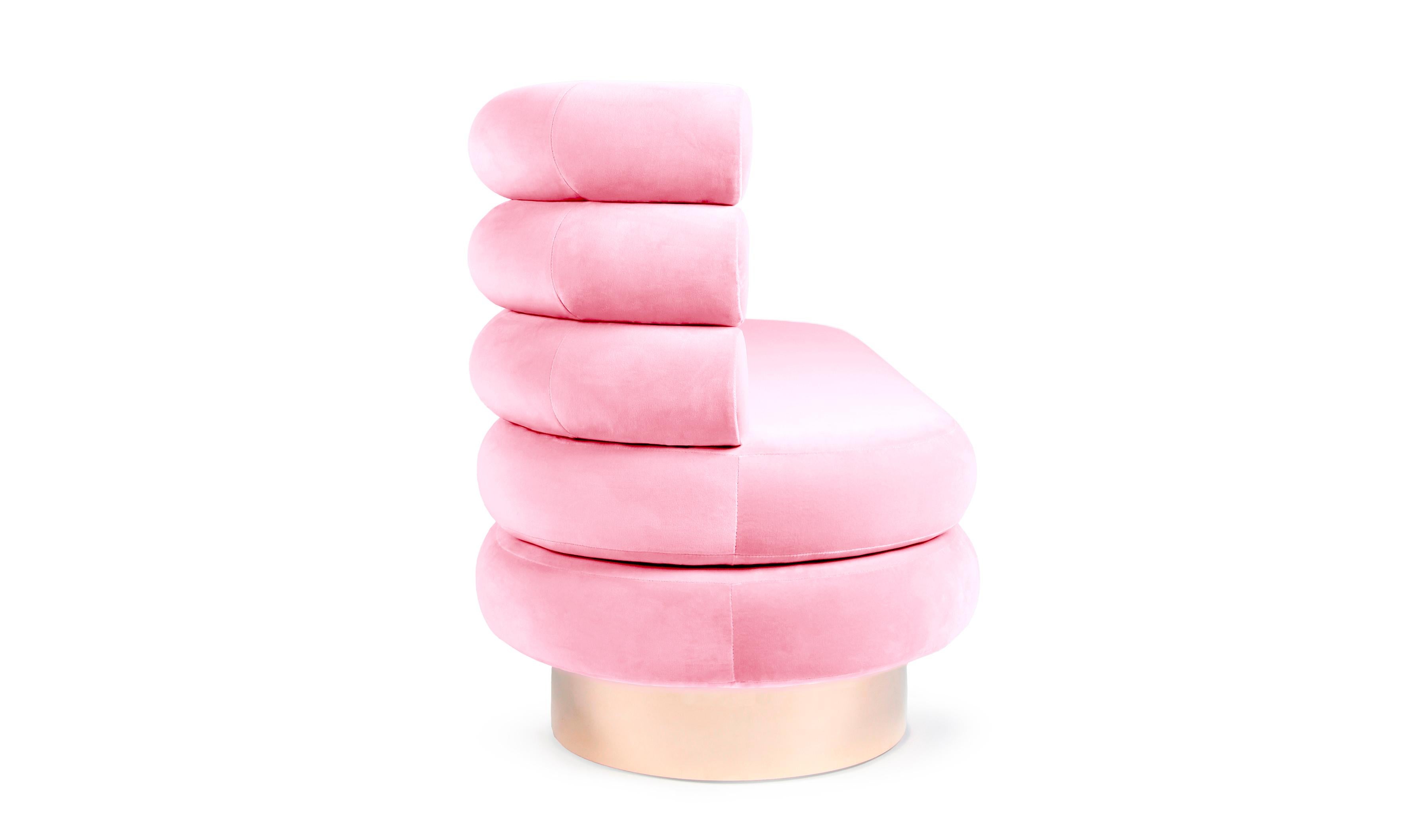 Colorful Red Marshmallow Sofa 