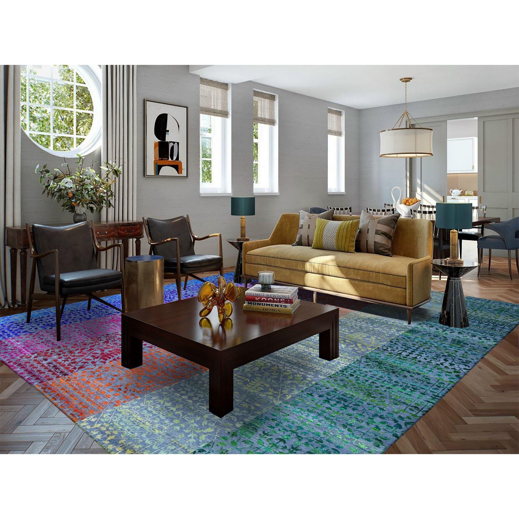Ce fabuleux tapis noué à la main a été créé et conçu pour une résistance et une durabilité accrues. Ce tapis a été fabriqué à la main pendant des semaines selon la méthode traditionnelle qui est utilisée pour faire des
Taille exacte du tapis en
