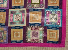 Colorful Patchwork Tapestry
