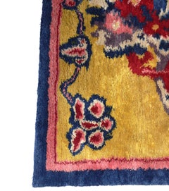Colorful Silk Rug by Carini Lang