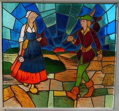 Colorful Stained Glass Window