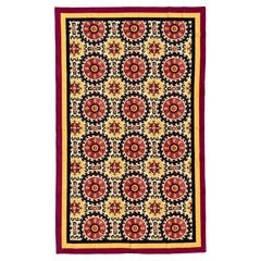 Colorful suzani cotton tablecloth
