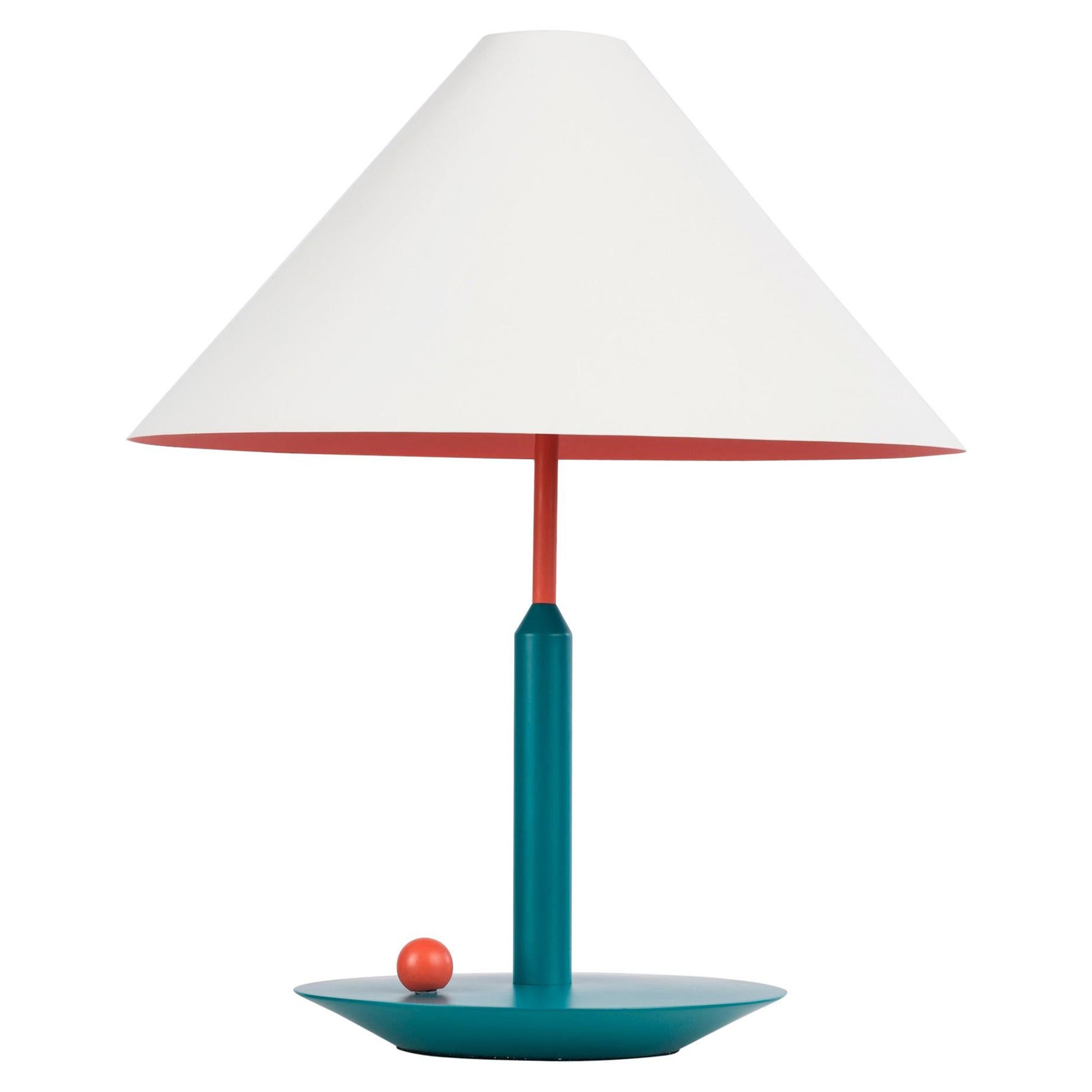 Lampe de table colorée de Thomas Dariel en vente