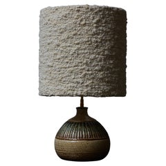 Colorful Table Lamp Signed Gardelle