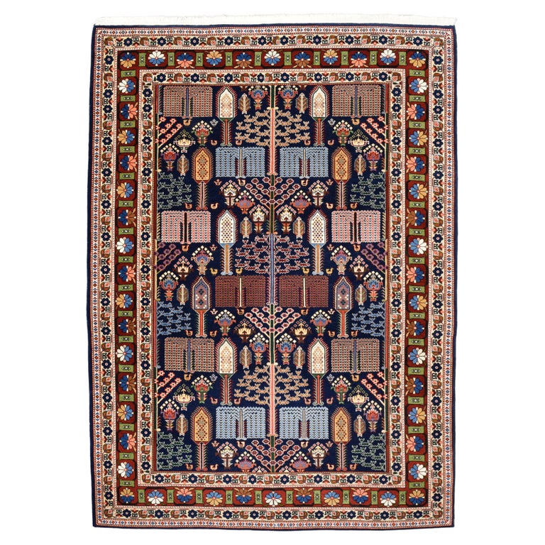 Persian Bakhtiari Tree of Life Carpet, 2000