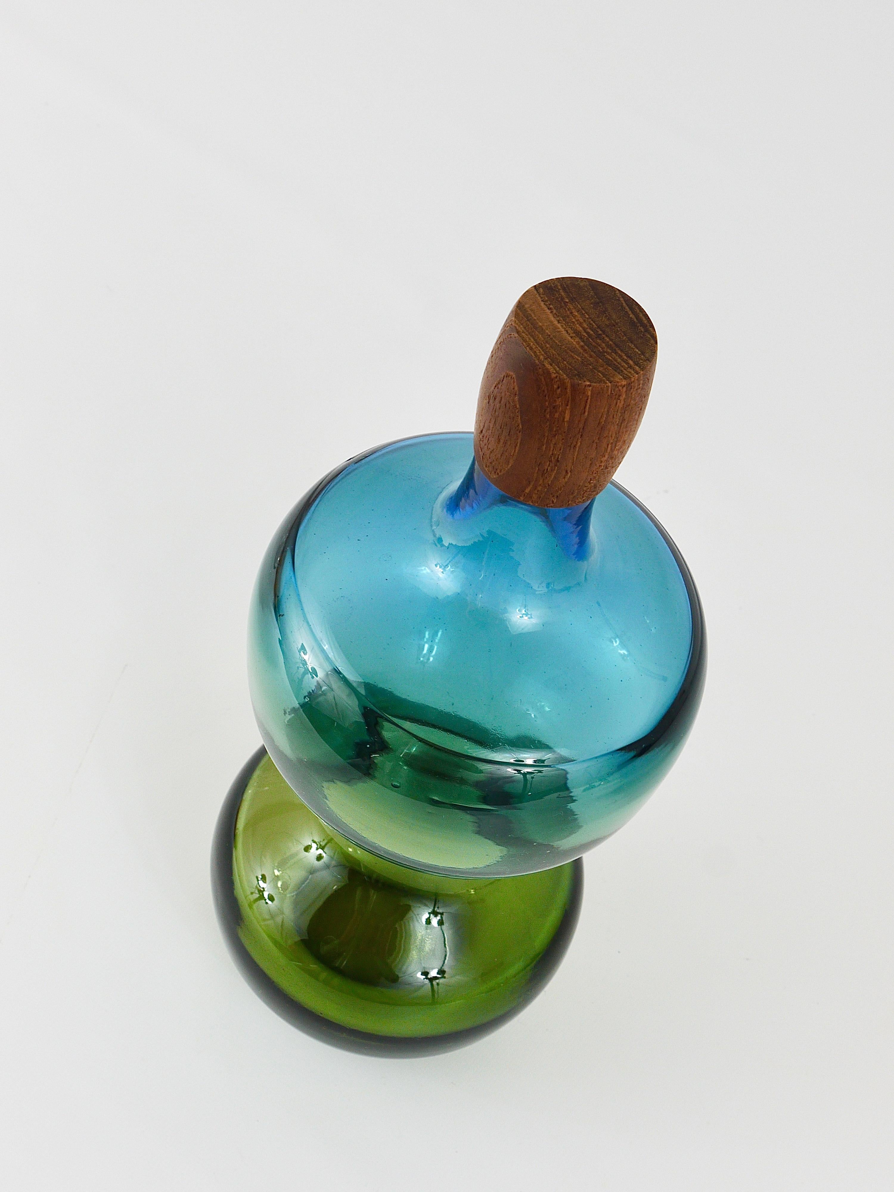 A beautiful and colorful carafe 
