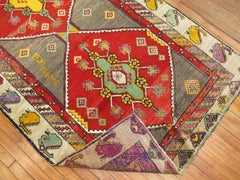 Zabihi Collection Colorful Turkish Anatolian Wide Runner
