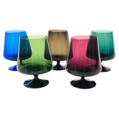 Colorful Vintage Cordials - Set of 5