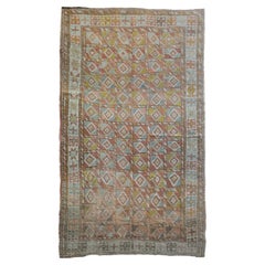 Tapis vintage coloré kurde