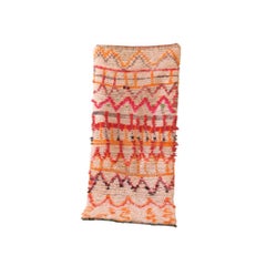 Colorful Vintage Moroccan Azilal Rug Runner