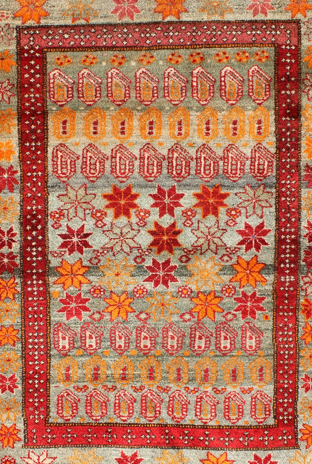 colorful vintage rugs