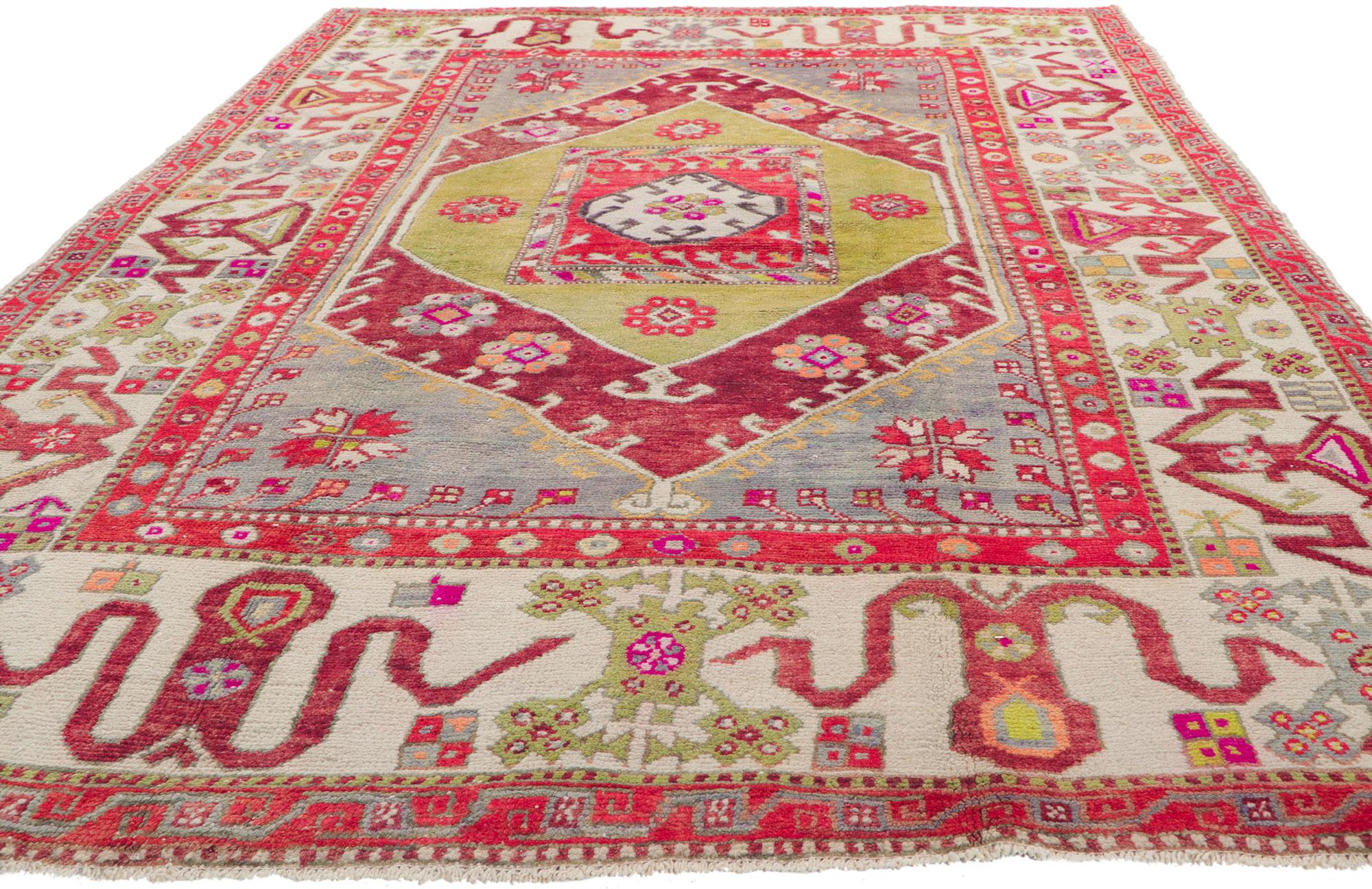 colorful oushak rugs