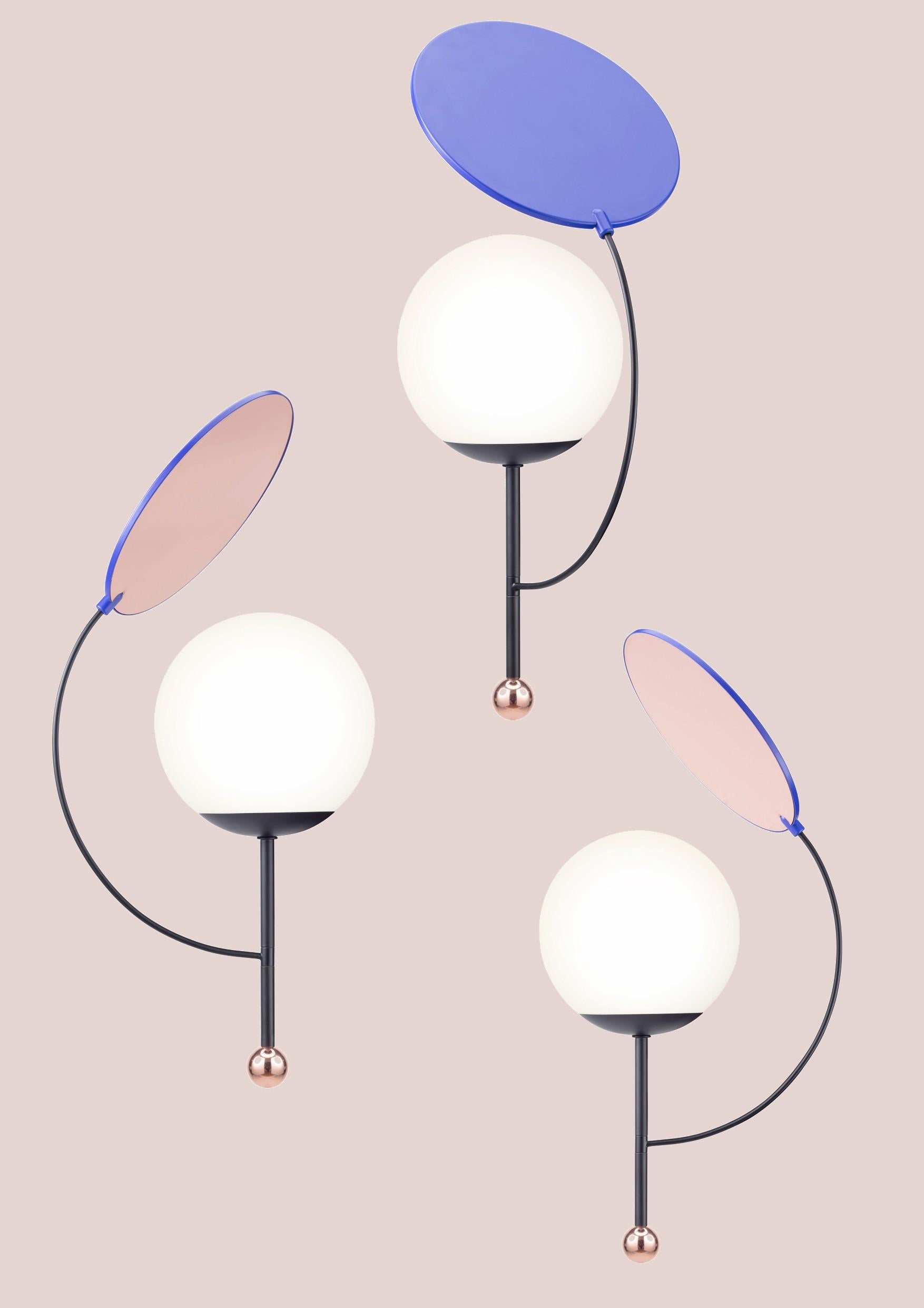 Colorful Wall Lamp by Thomas Dariel In New Condition In Geneve, CH