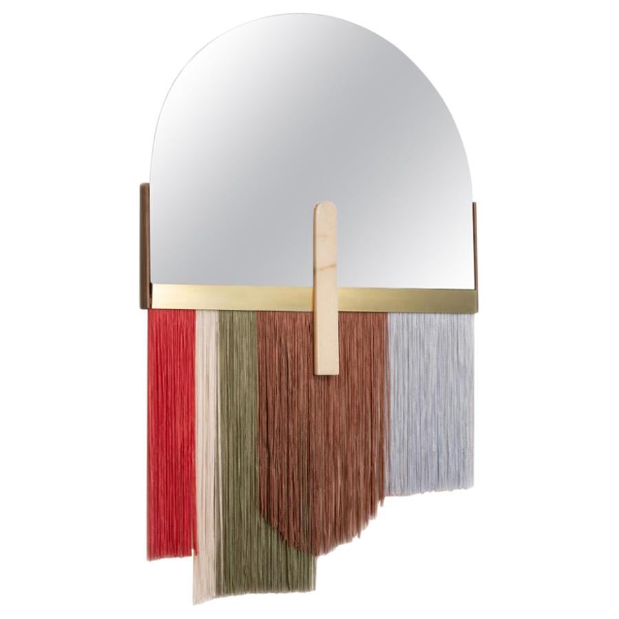 Colorful Wall Mirror by Dooq For Sale
