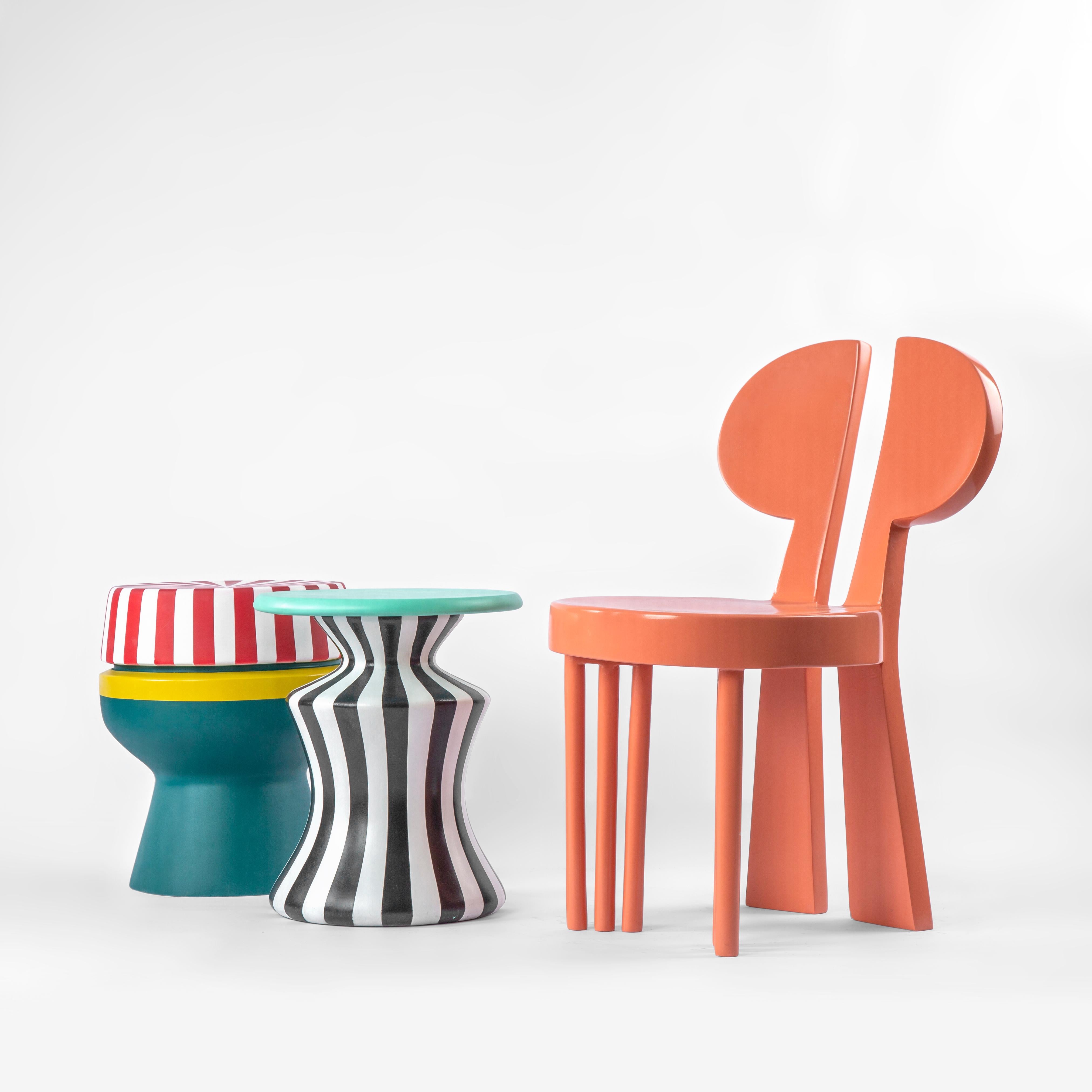 table d'appoint coloree