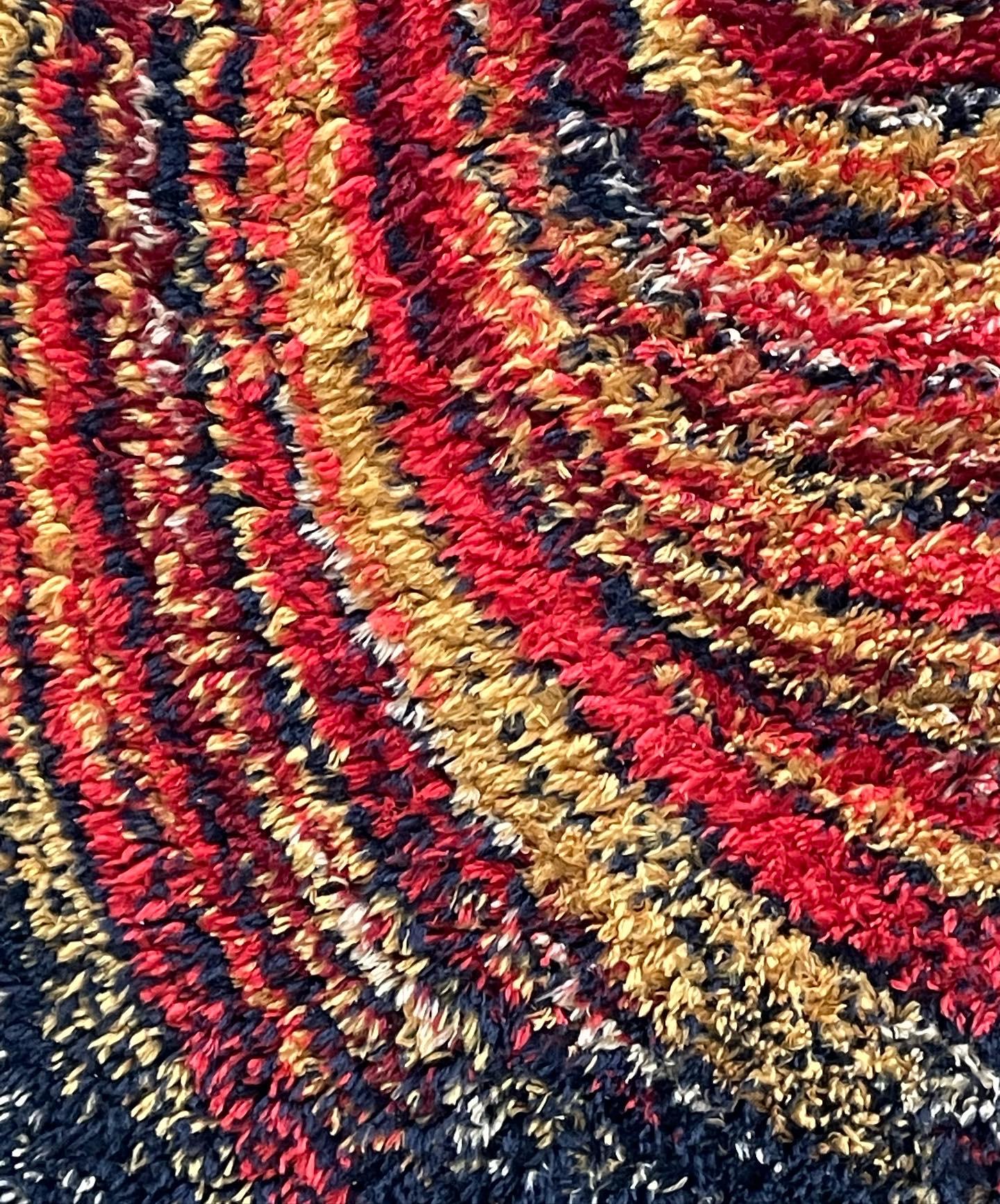 Colorful Wool Rug by Salewa, Germany, 1970s 1