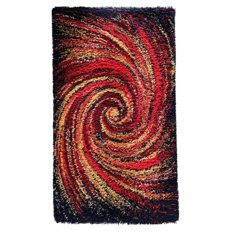 Colorful Wool Rug by Salewa, Germany, 1970s For Sale at 1stDibs