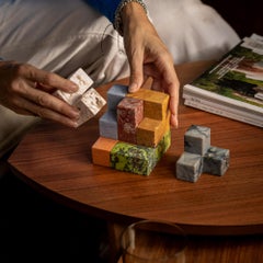 Rompecabezas 3D de piedras preciosas XL Soma Cube de colores