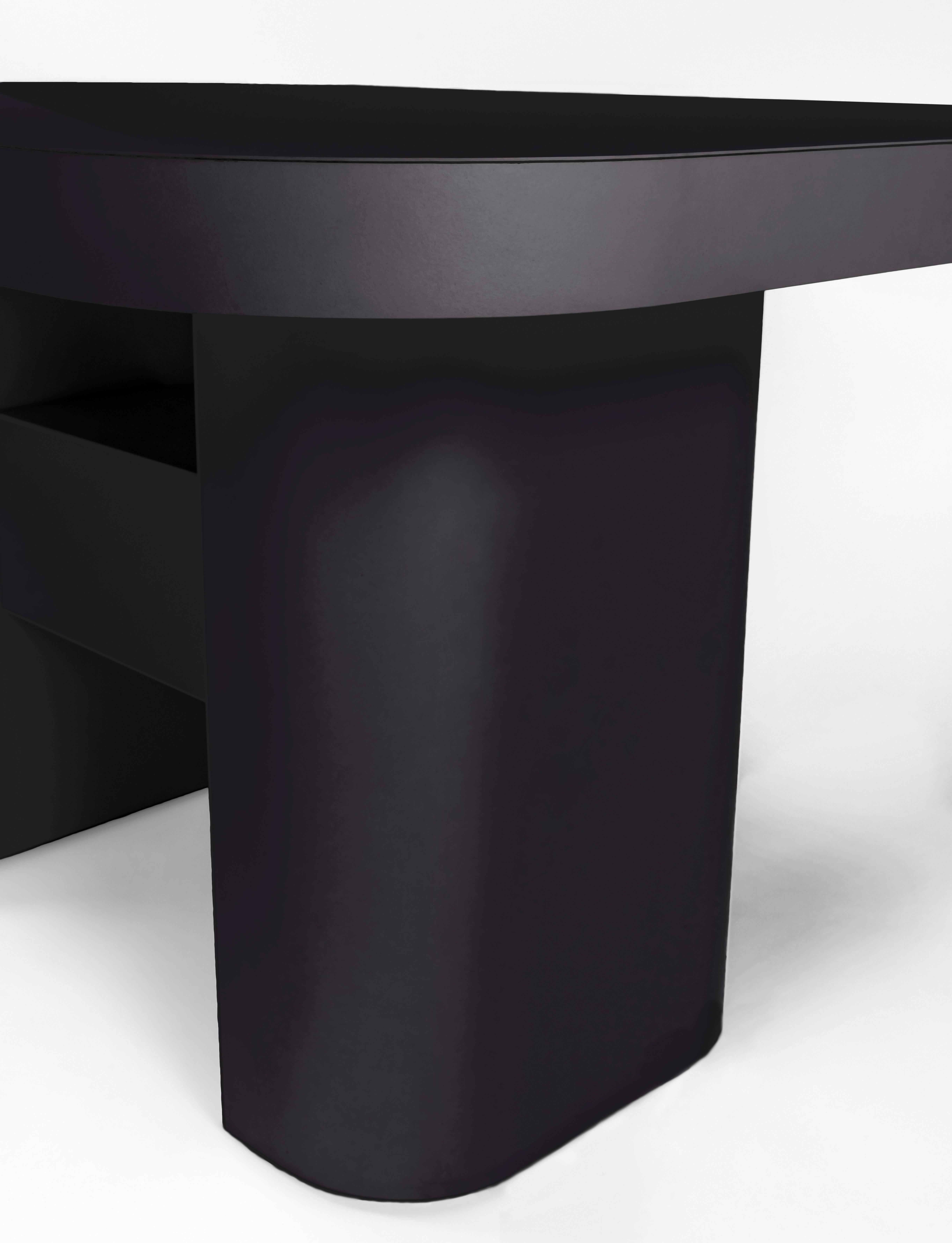 Laminated Colorway, Modern Dining Table, Black