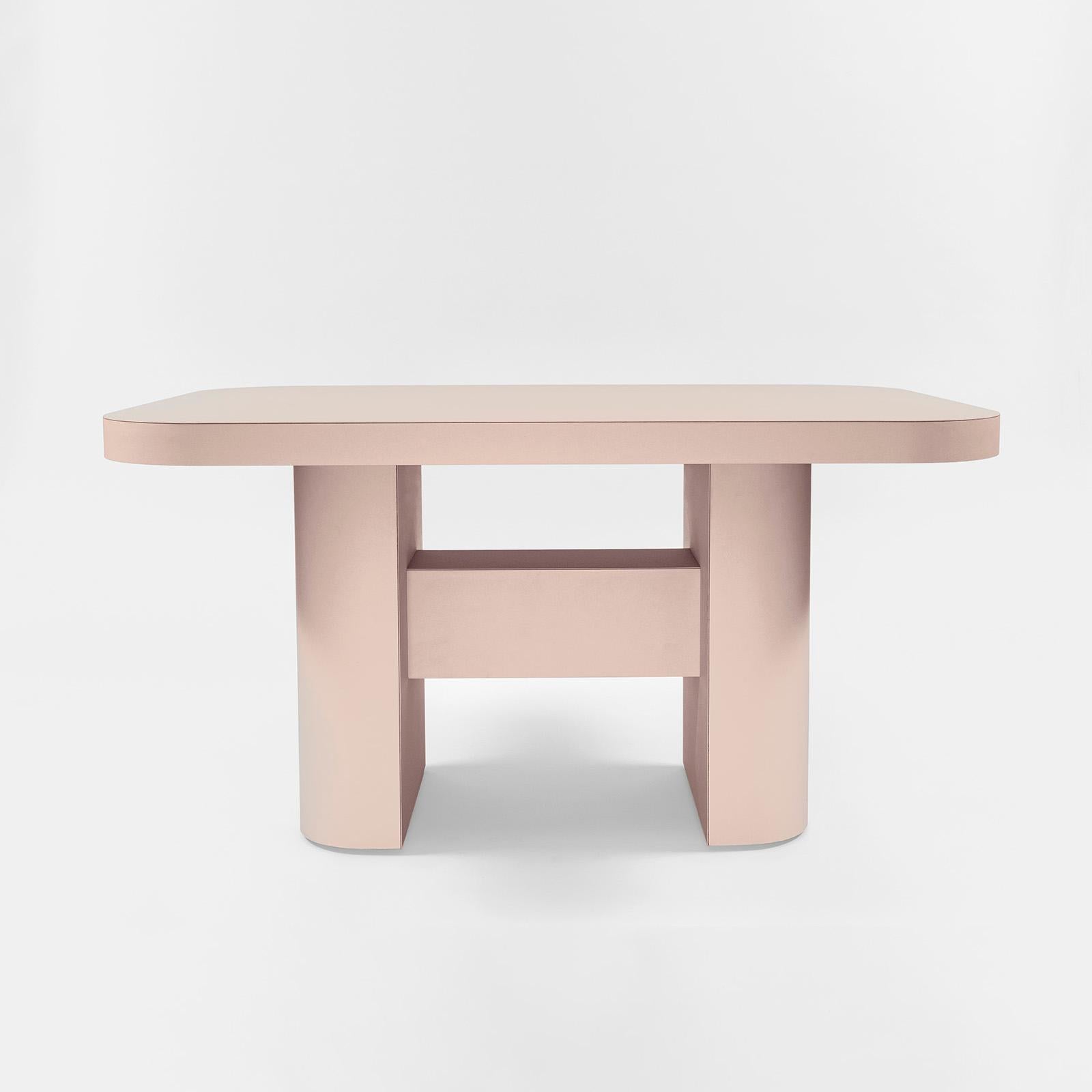 Plywood Colorway, Modern Dining Table, Multicolor 