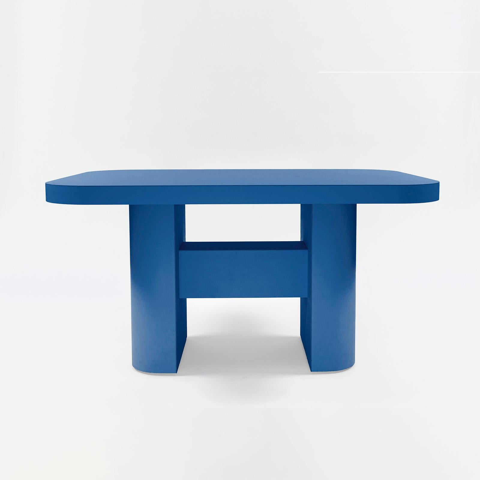 Laminate Colorway, Modern Multicolor Dining Table, in Stock