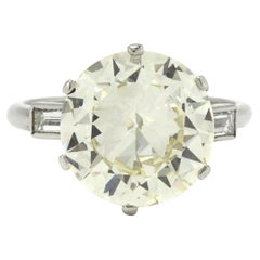 Mid Century 14K Gold Men's Diamond Ring For Sale at 1stDibs | mens 14k ...
