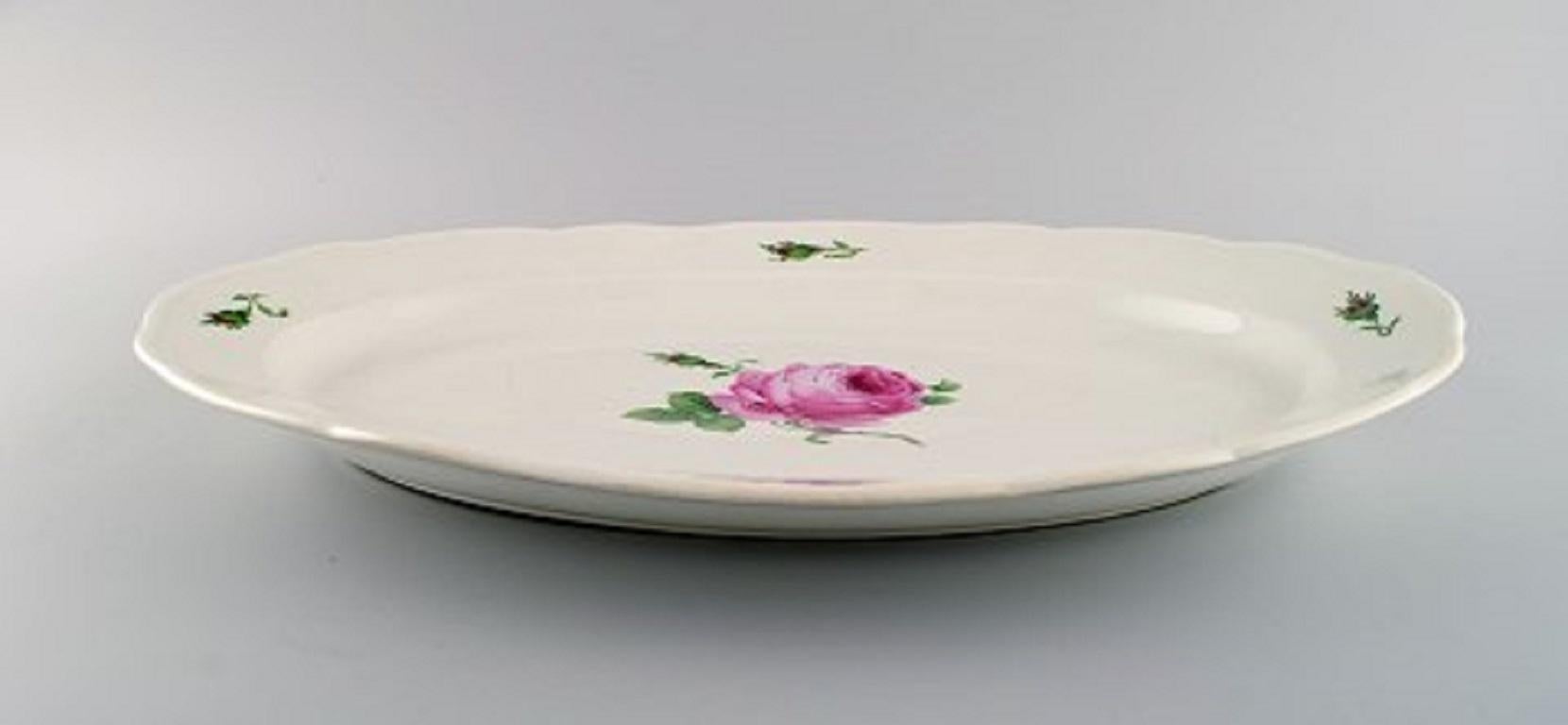 meissen rose porcelain