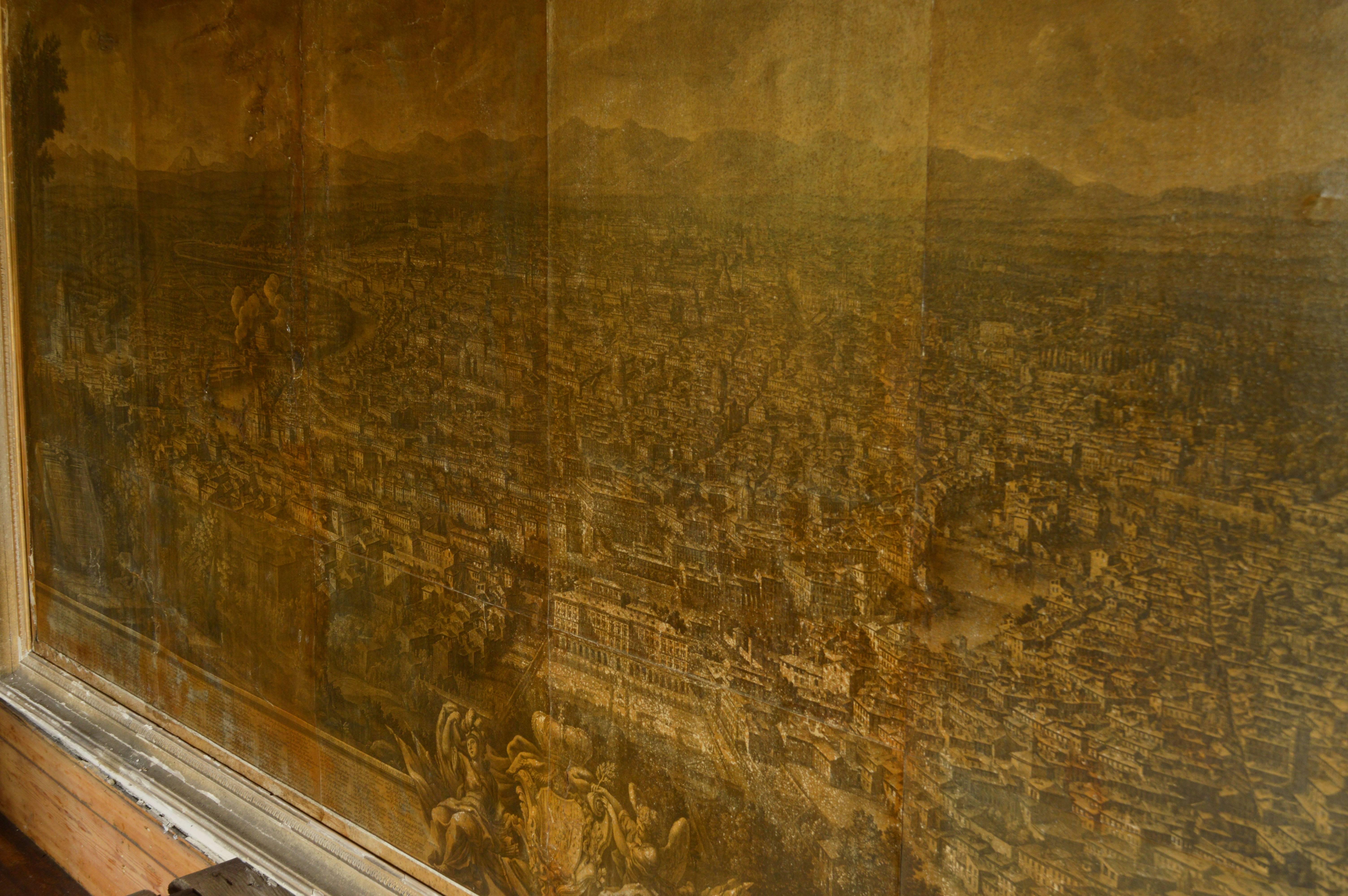 Monumental Antique Panorama of Rome by Giuseppe Vasi, 1765 2