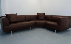 Colossal Cassina Met Modular Corner Sofa by Piero Lissoni in Premium Leather