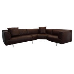 Colossal Cassina Met Modular Corner Sofa by Piero Lissoni in Premium Leather