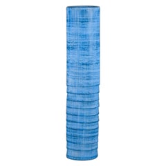 Colossal: Zylinderförmige Bodenvase aus Keramik. 1970er/80er Jahre