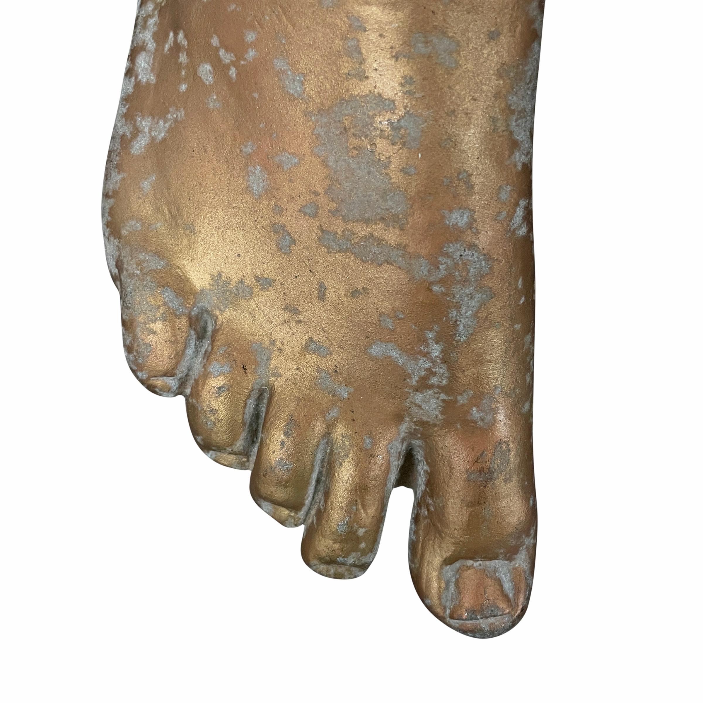 Colossal Gilt Foot 1