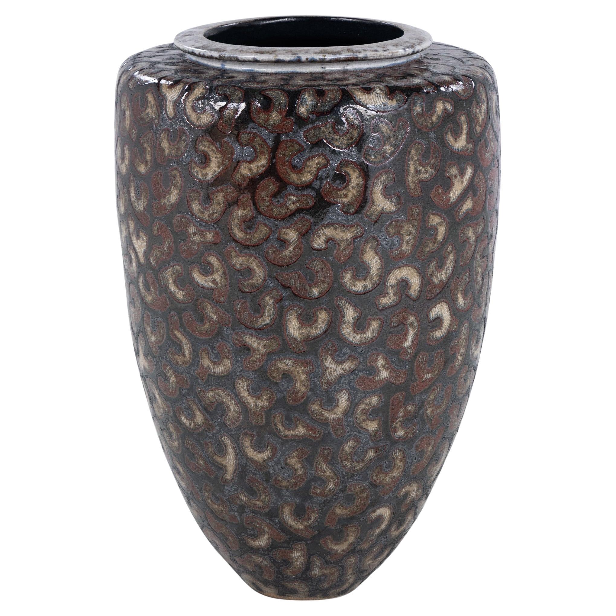 Vaso colossale in gres di Per Weiss